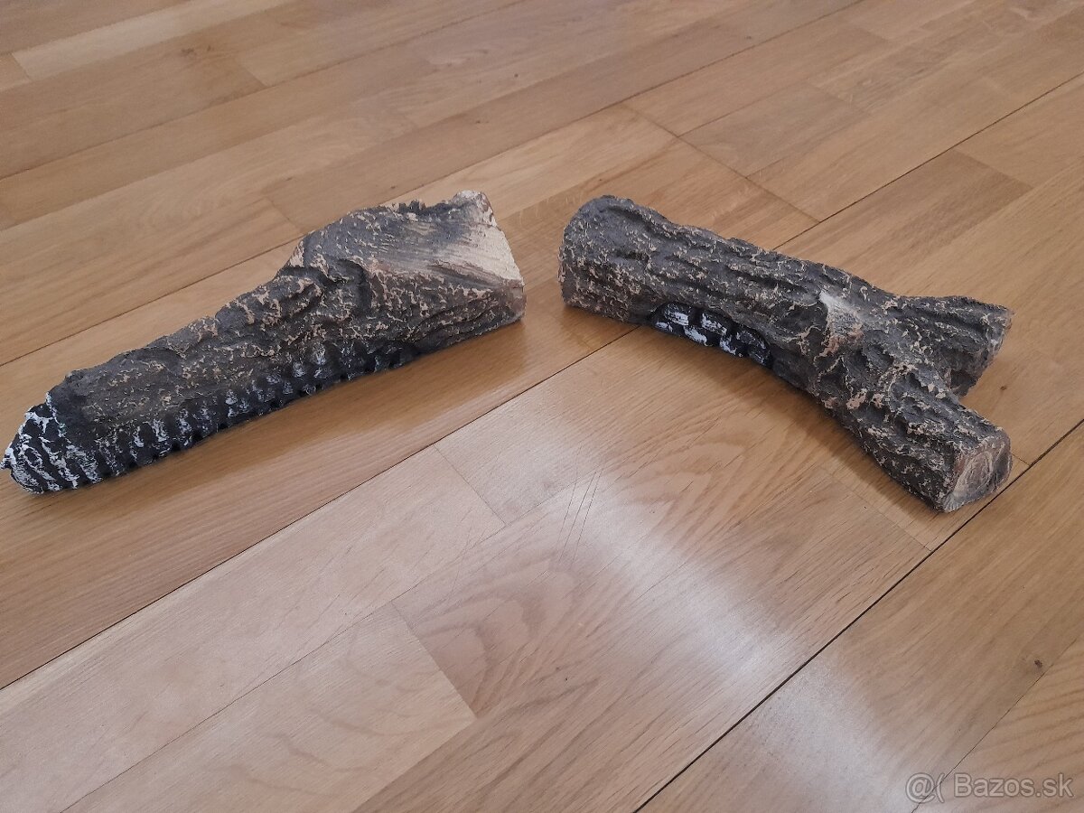 Keramické polienka pre plynový krb - 7