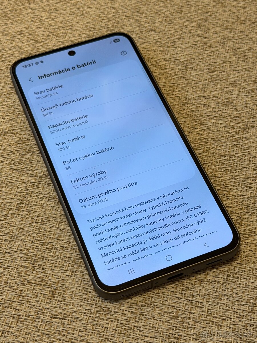 Predám Samsung Galaxy A56 256GB Grey - 7