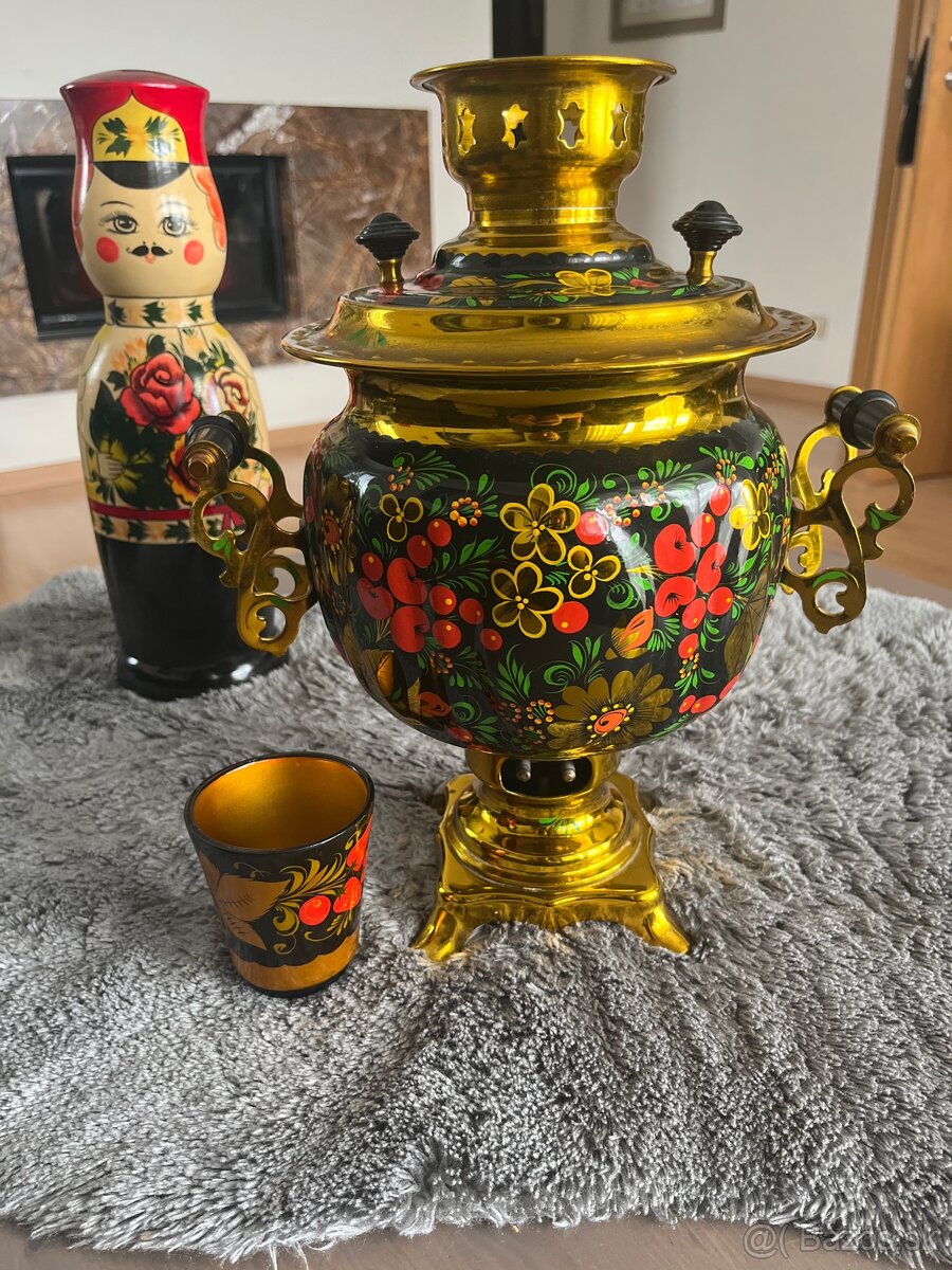 Predám starožitný ruský Samovar. R.v. 1987 - 7