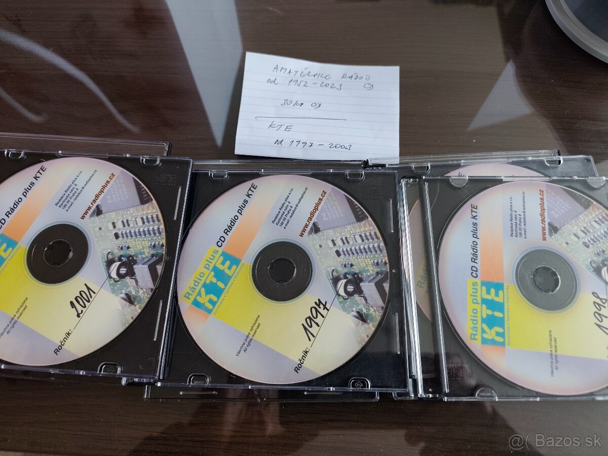 Predám ročníky Amatérske rádio na cd + katalógy KTE na CD - 7
