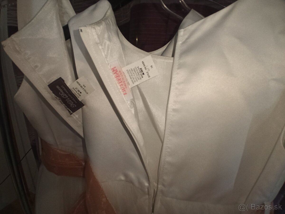 Predám dievčenské šaty 2 ks - 7