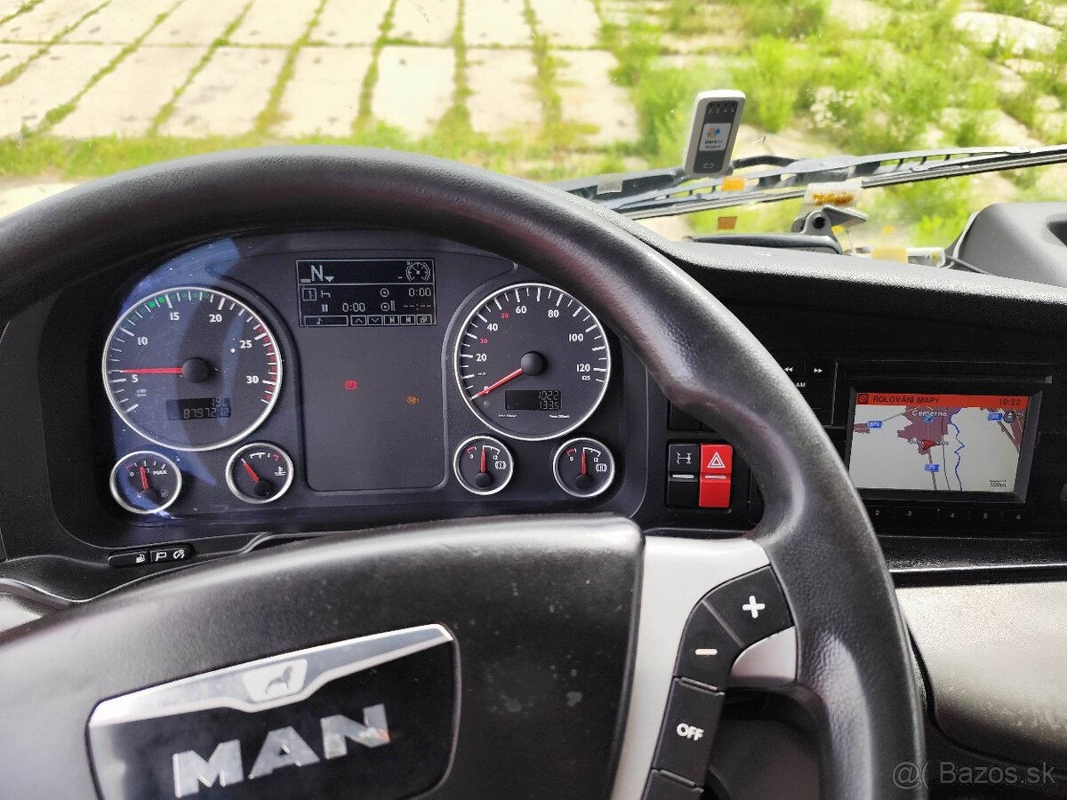 MAN TGX 18.440 Euro 5 + náves Schmitz - mulda - 7