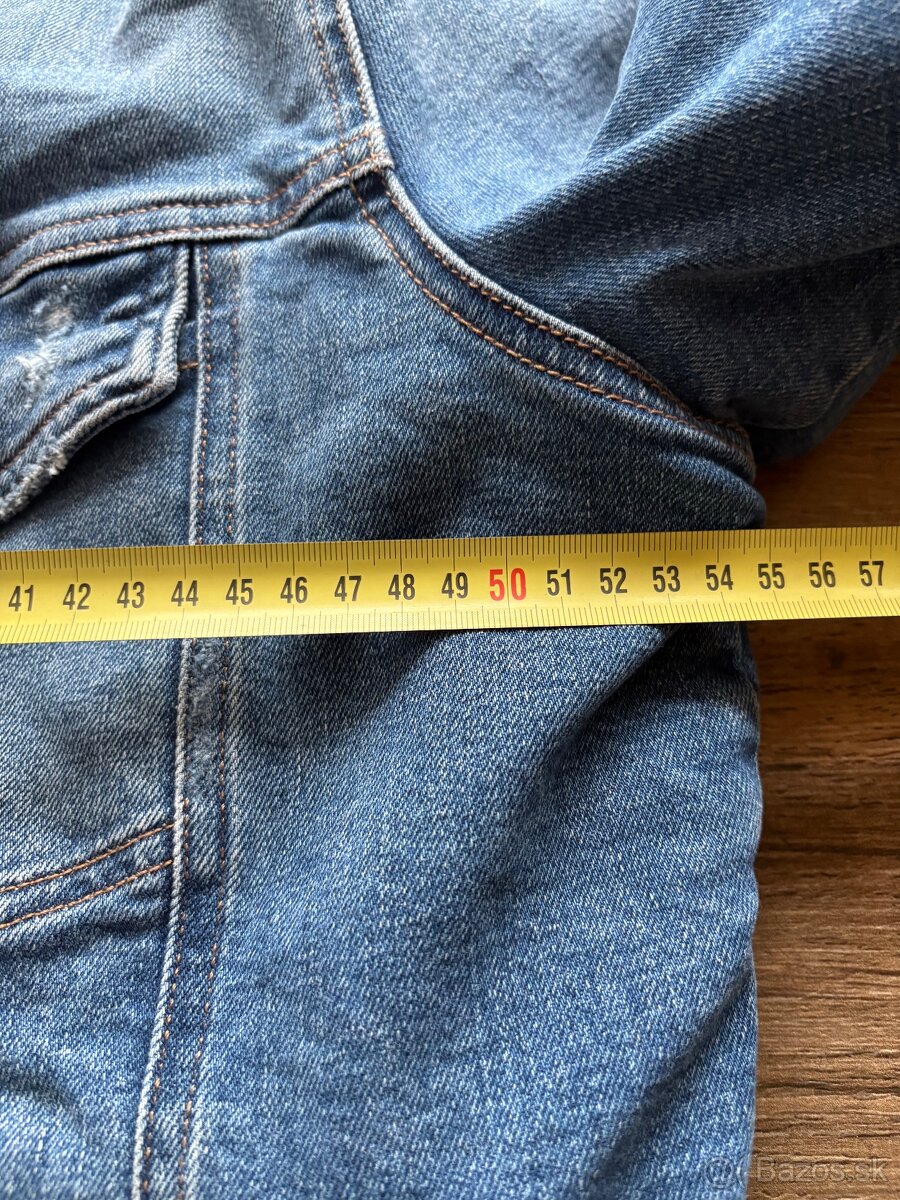 Pánska riflova bunda, TOMMY JEANS, Veľkosť XL - 7