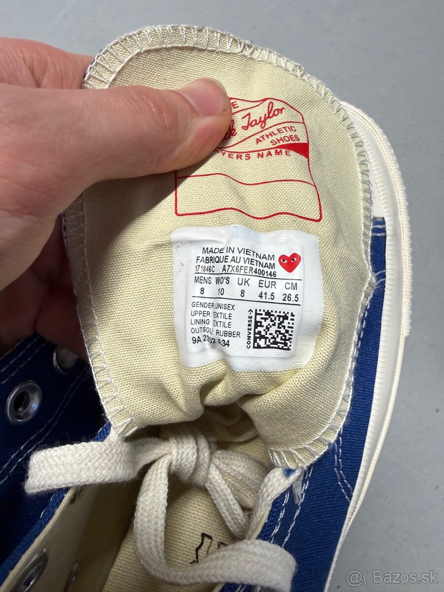 Comverse CDG tenisky vysoké modré - 7