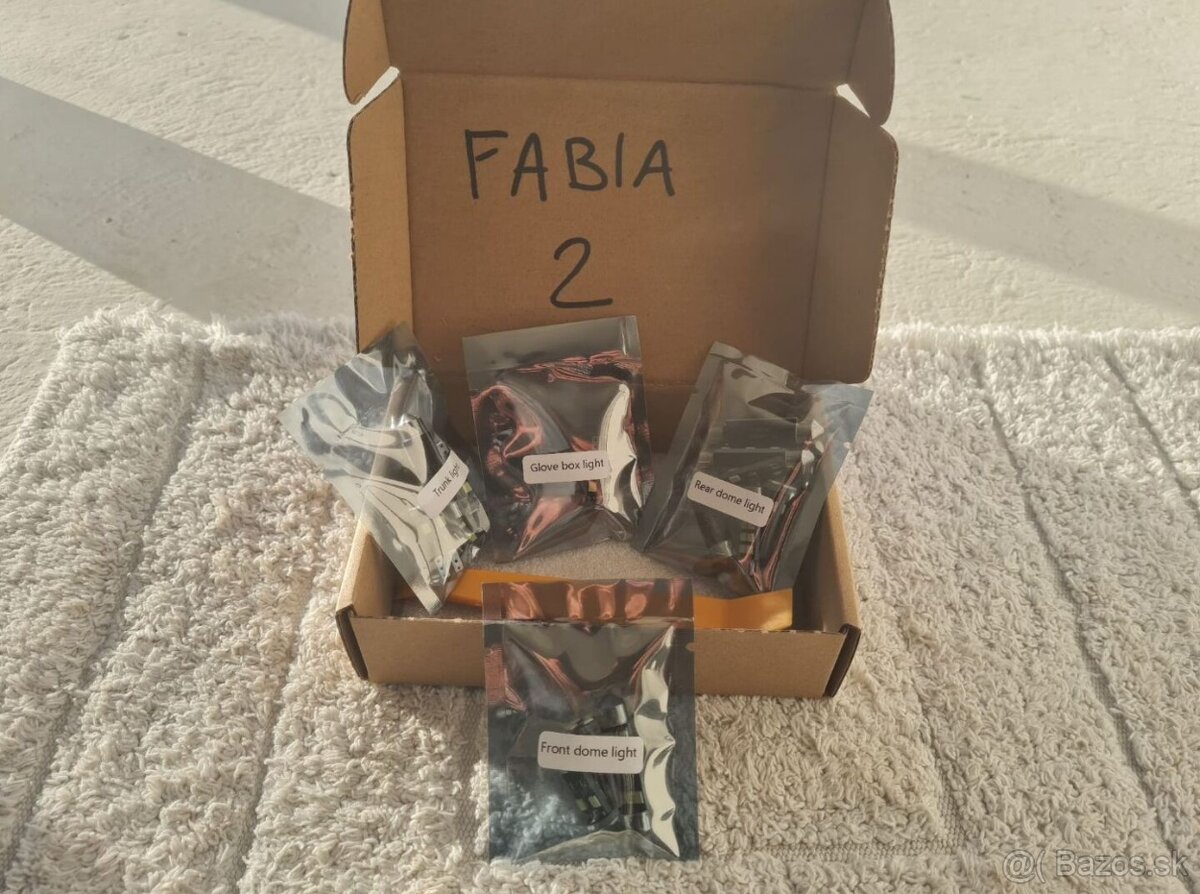 LED osvetlenie interieru pre ŠKODA - 7