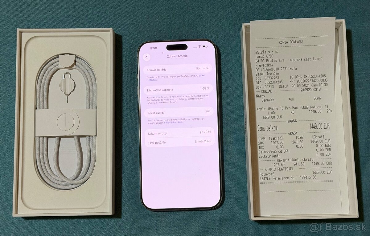 Apple iPhone 16 Pro Max 256GB Natural / SK - 7