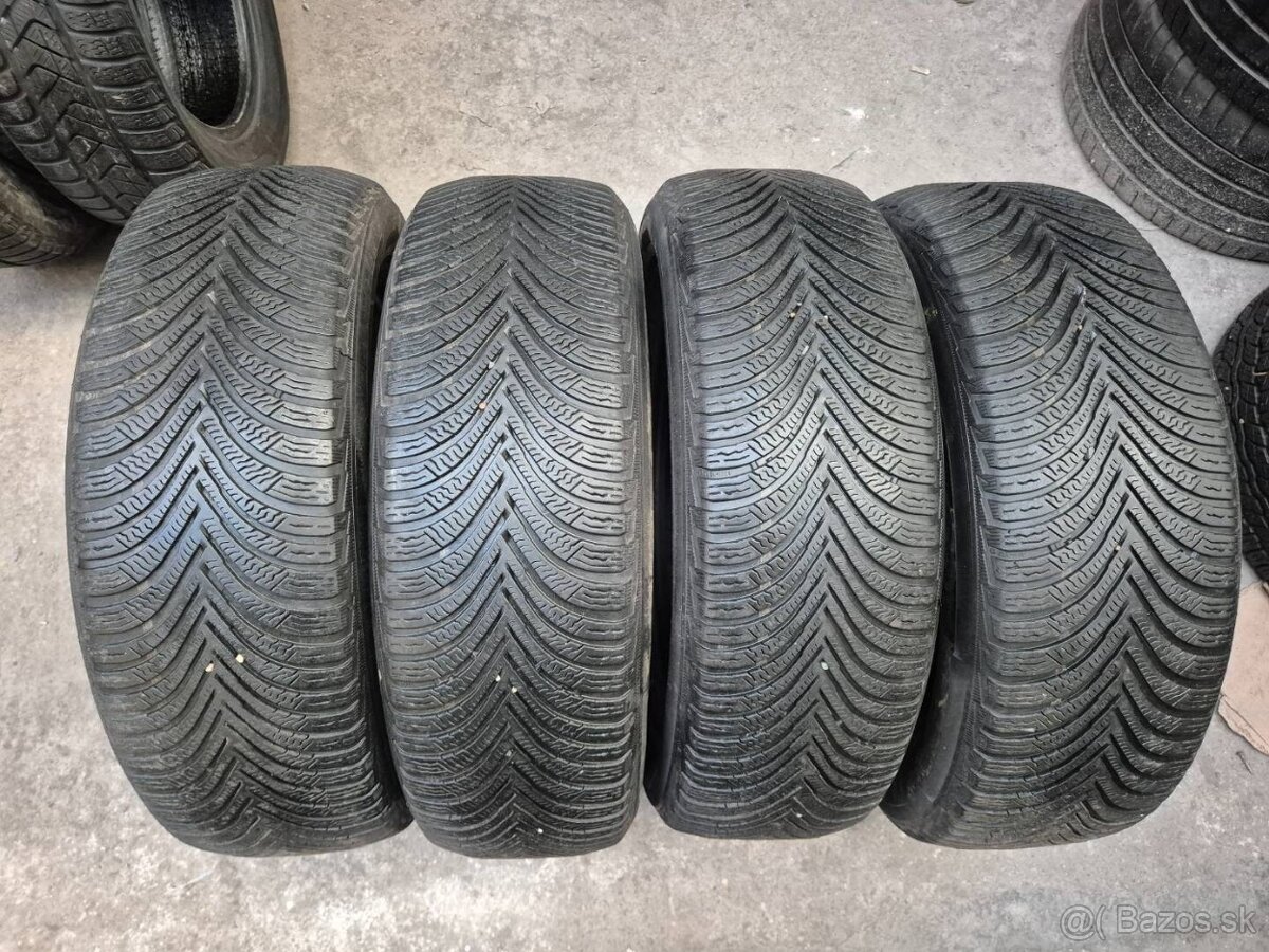 215/65 r17 zimné 4 ks MICHELIN dezén 5 mm - 7