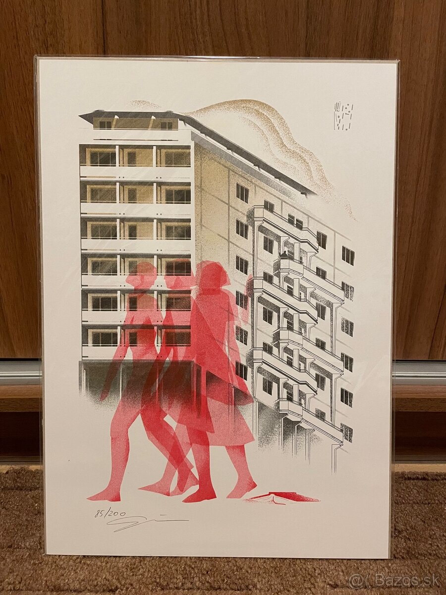 Predám grafiky sídlisk Čierne diery - 7