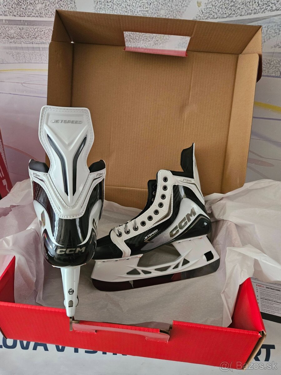 korčule CCM JETSPEED FT8pro WHITE EDITION - 7