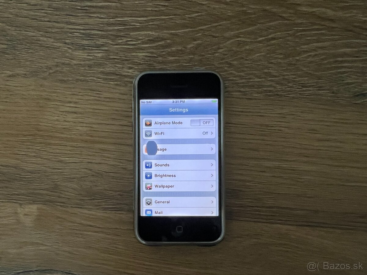 Apple iPhone 2G (4GB verzia) - prvá generácia - 7