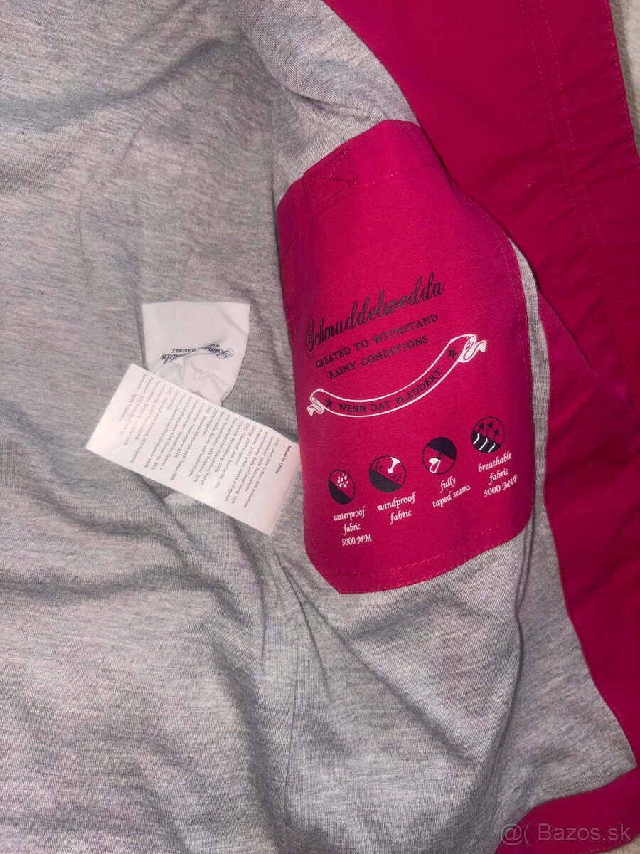 Bunda Schmuddelwedda v.S farba malinová s visačkou - 7