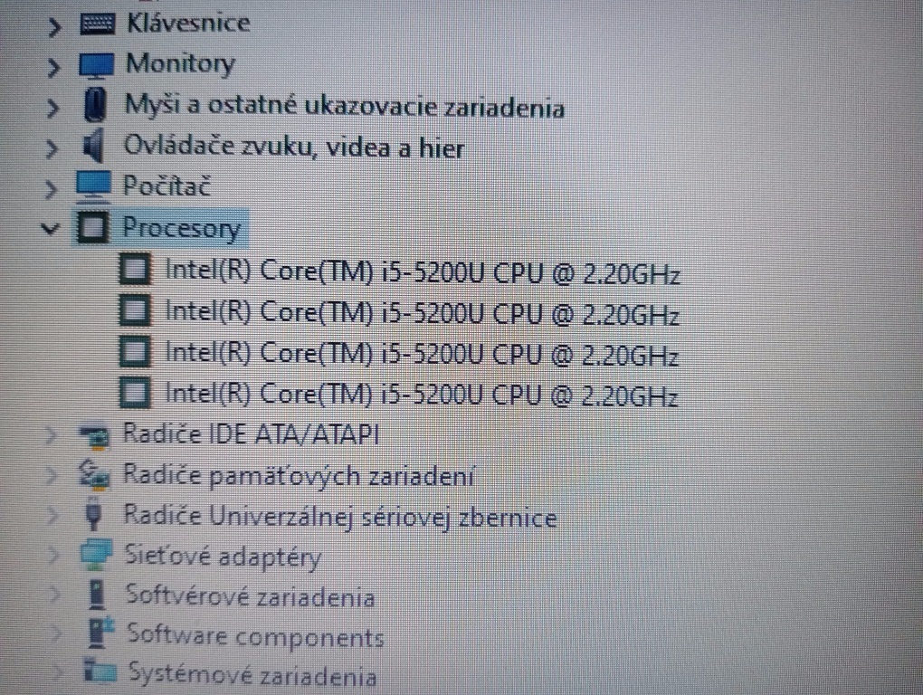 predám HP elitebook 820 g2 - Intel core i5 - 4gb ram - 7