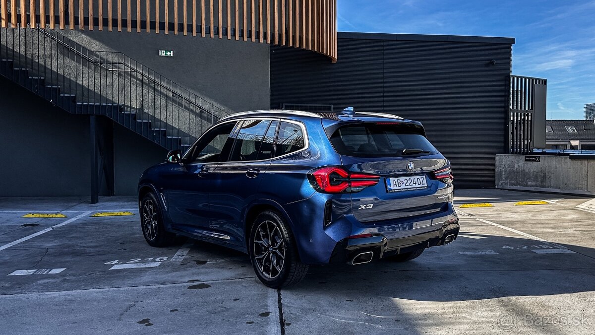 BMW X3 20i xDrive M Sport (185 k) – 28 000 km – 1. majiteľ - 7