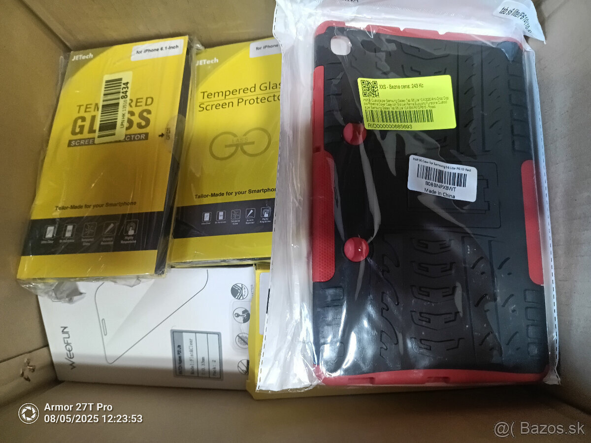 Predám BIG BOX kryty,púzdra,tvrdené sklá MIX - 7