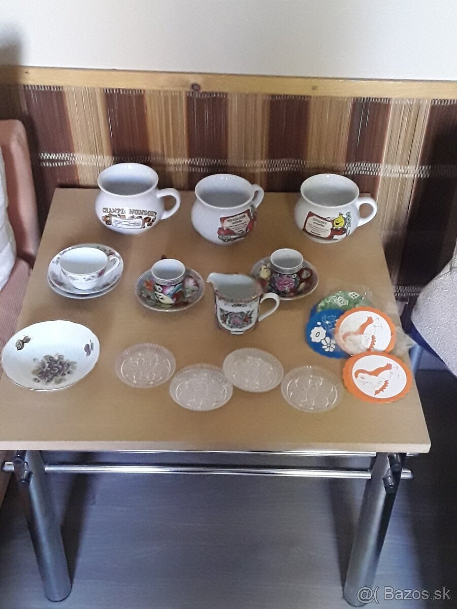 Retro hrnceky,taniere,mixer,slahač, - 7