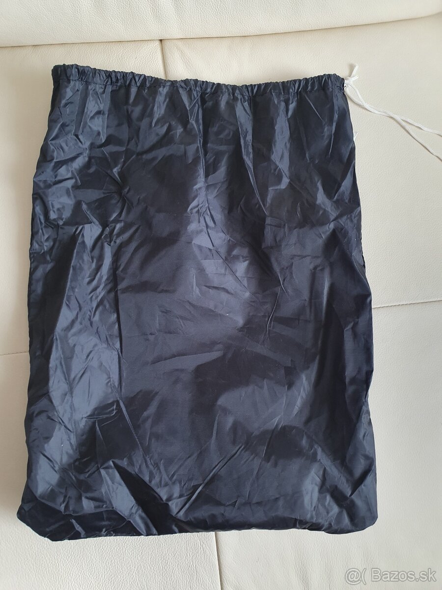 Modeka nohavice do dažďa – čierne, veľkosť L - 7