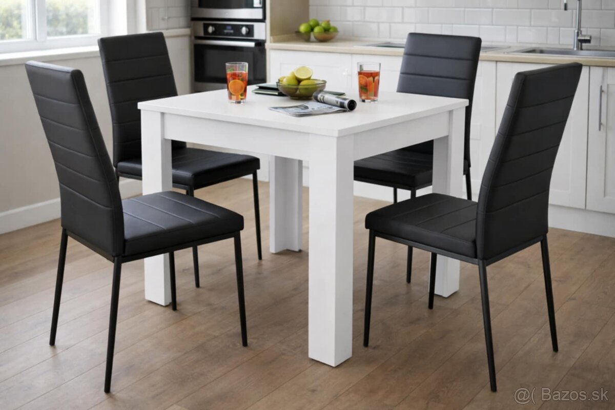 Stôl + 4 stoličky - 7