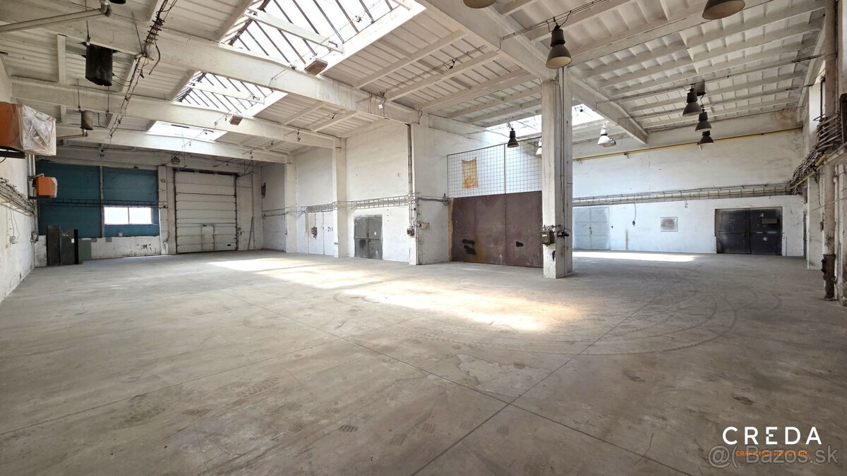 CREDA | prenájom 1 662 m2 výrobná hala, Nitra - 7