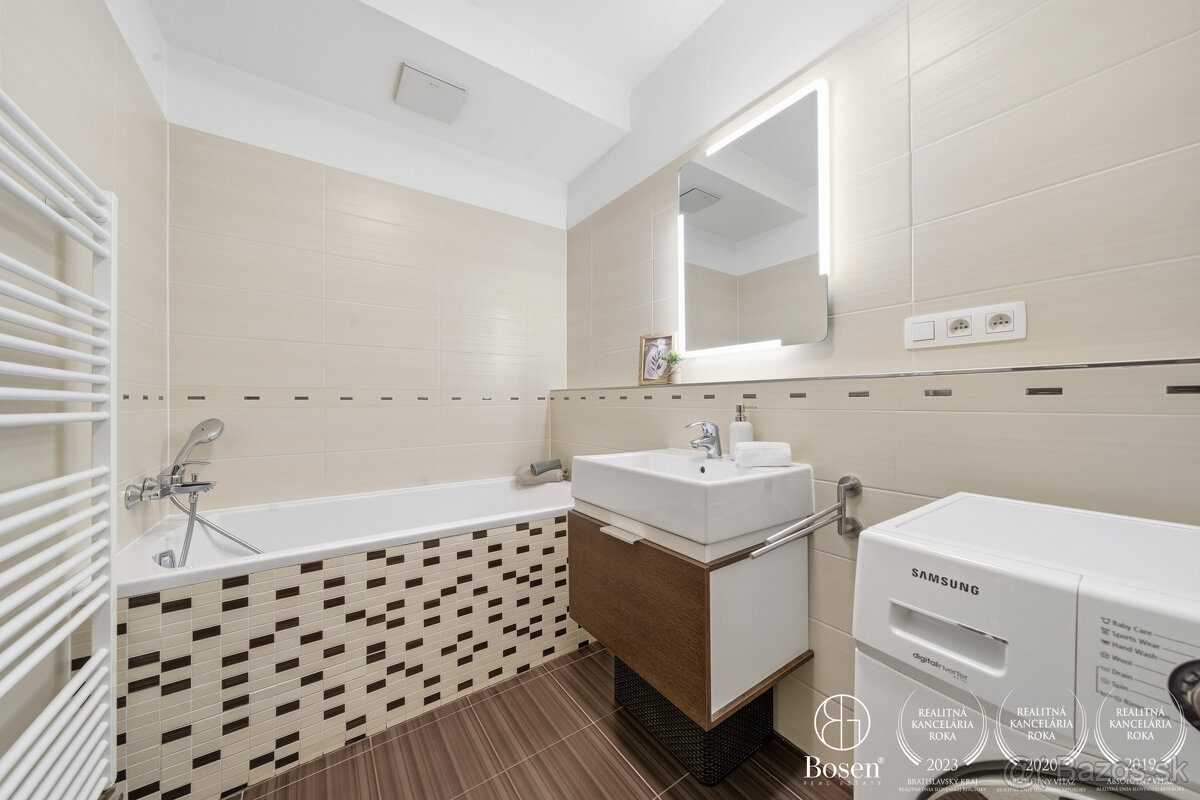 BOSEN | Kompletne zariadený 2-izbový byt s klimatizáciou a p - 7