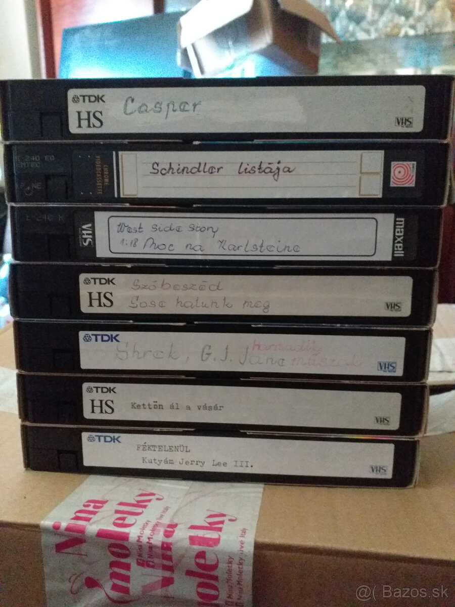 VHS kazety - 7