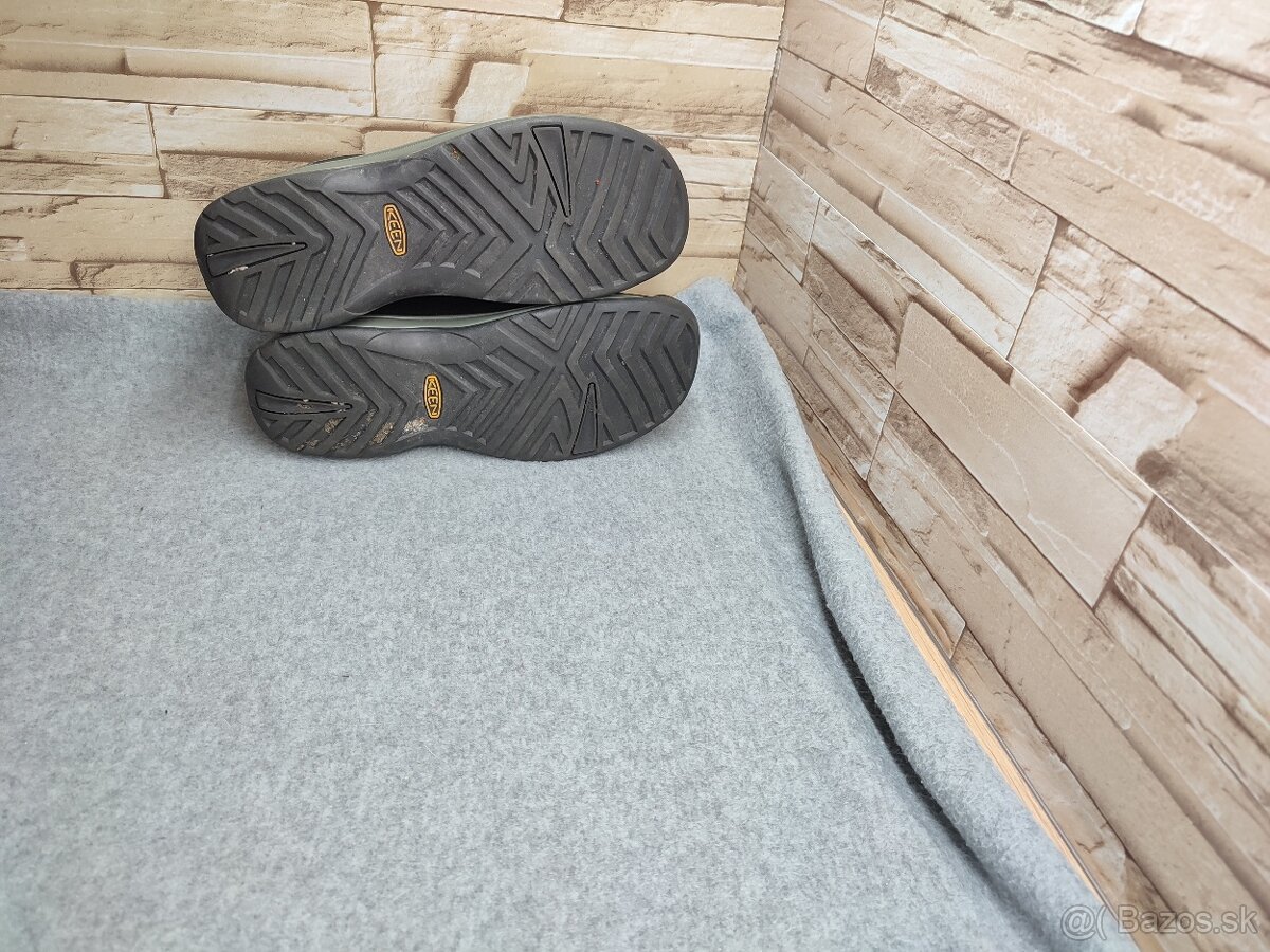 Keen 40 - kožené čierne topánky - 7