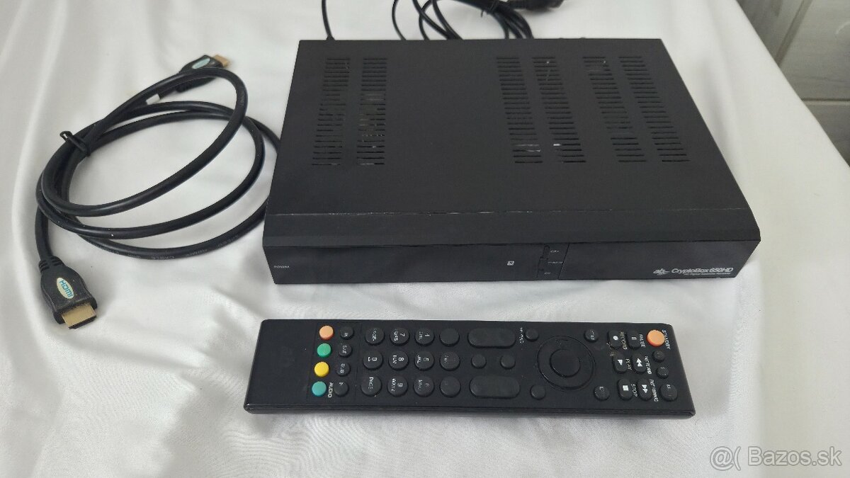 Predám setobox AB Cryptobox 650HD - 7