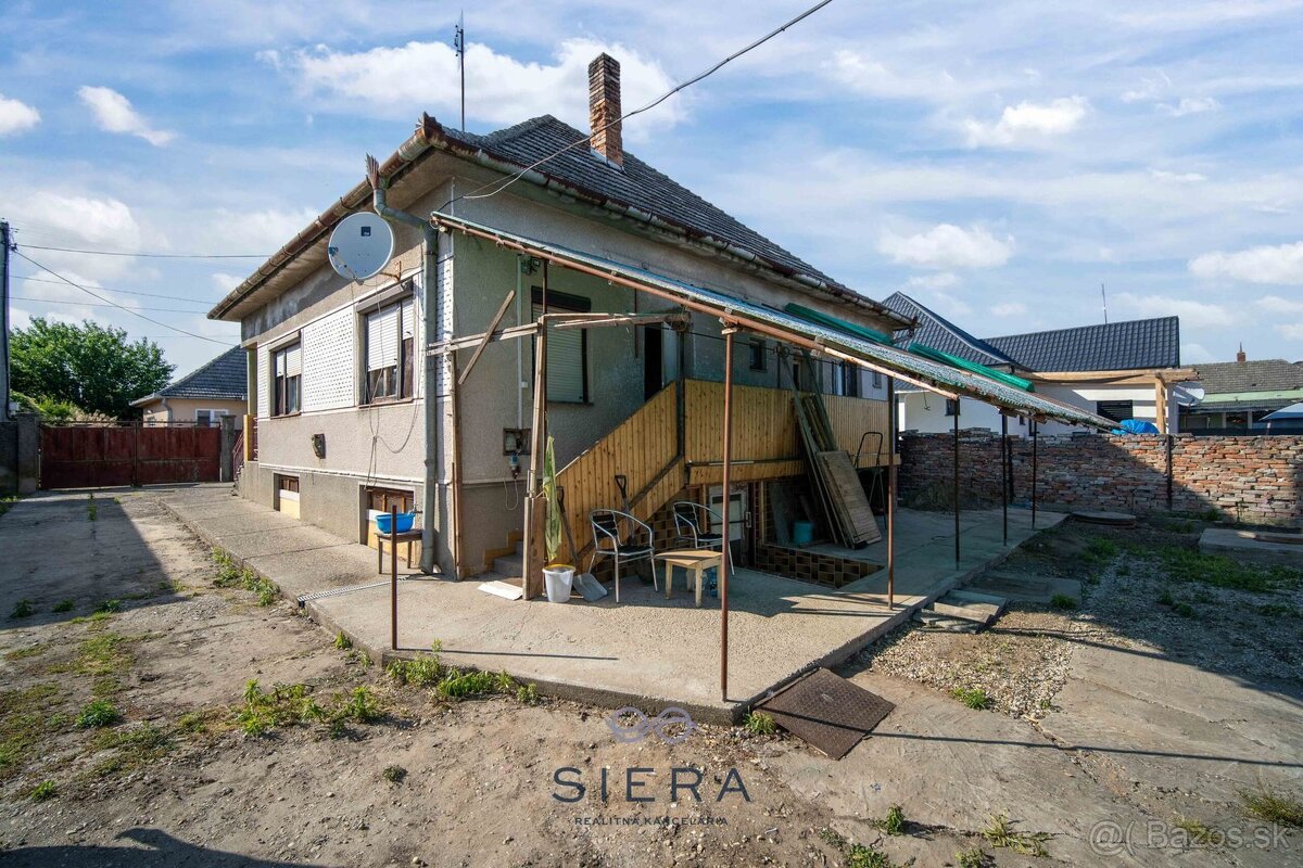 Na predaj, 4 izbový rodinný dom, Vlčany pri Šali, pozemok 34 - 7