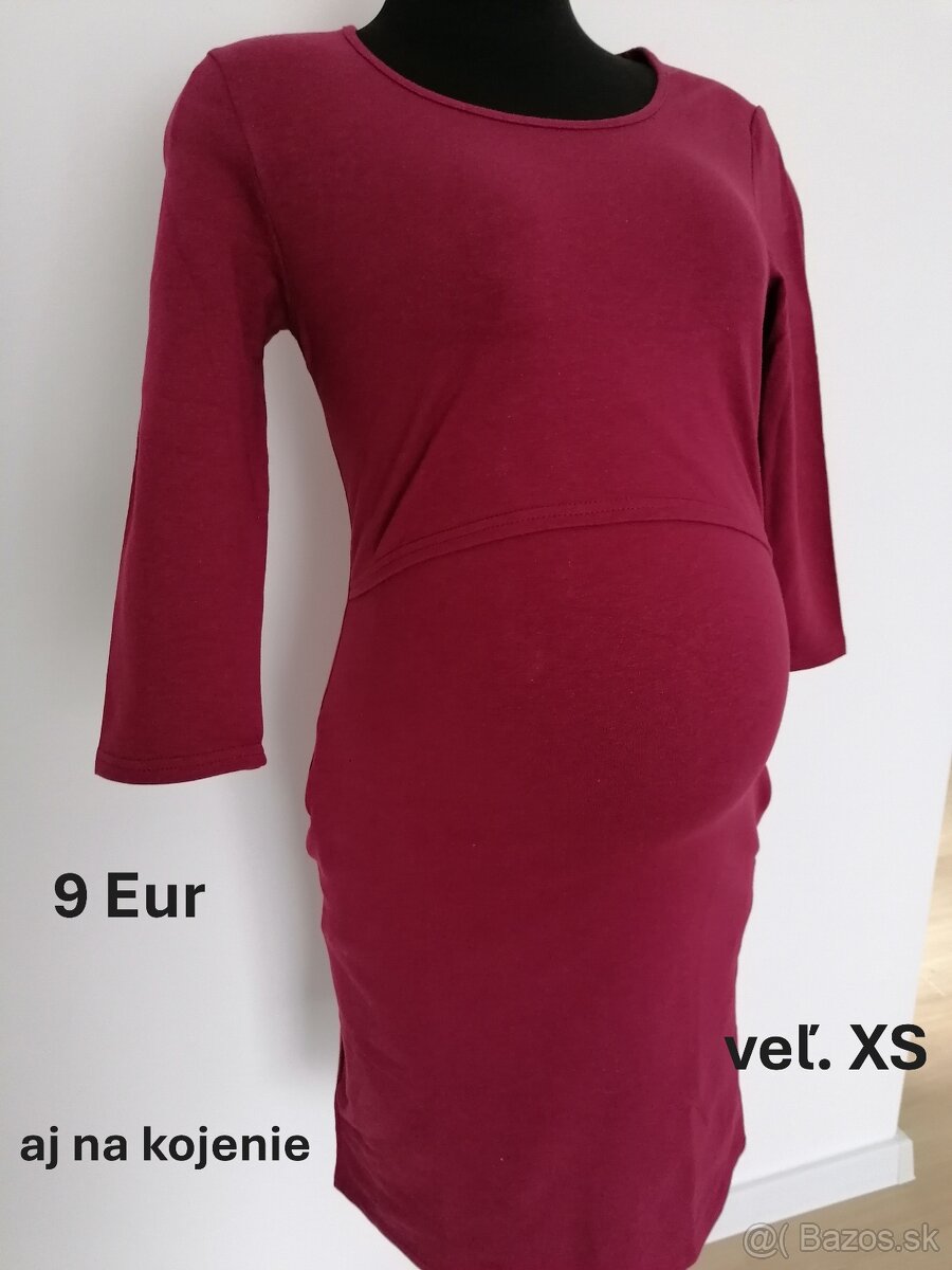 Tehotenské šaty - NOVÉ - 7