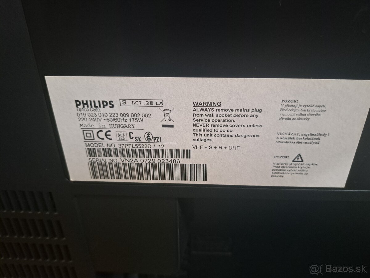 TV Philips 37 palcov plazma - 7