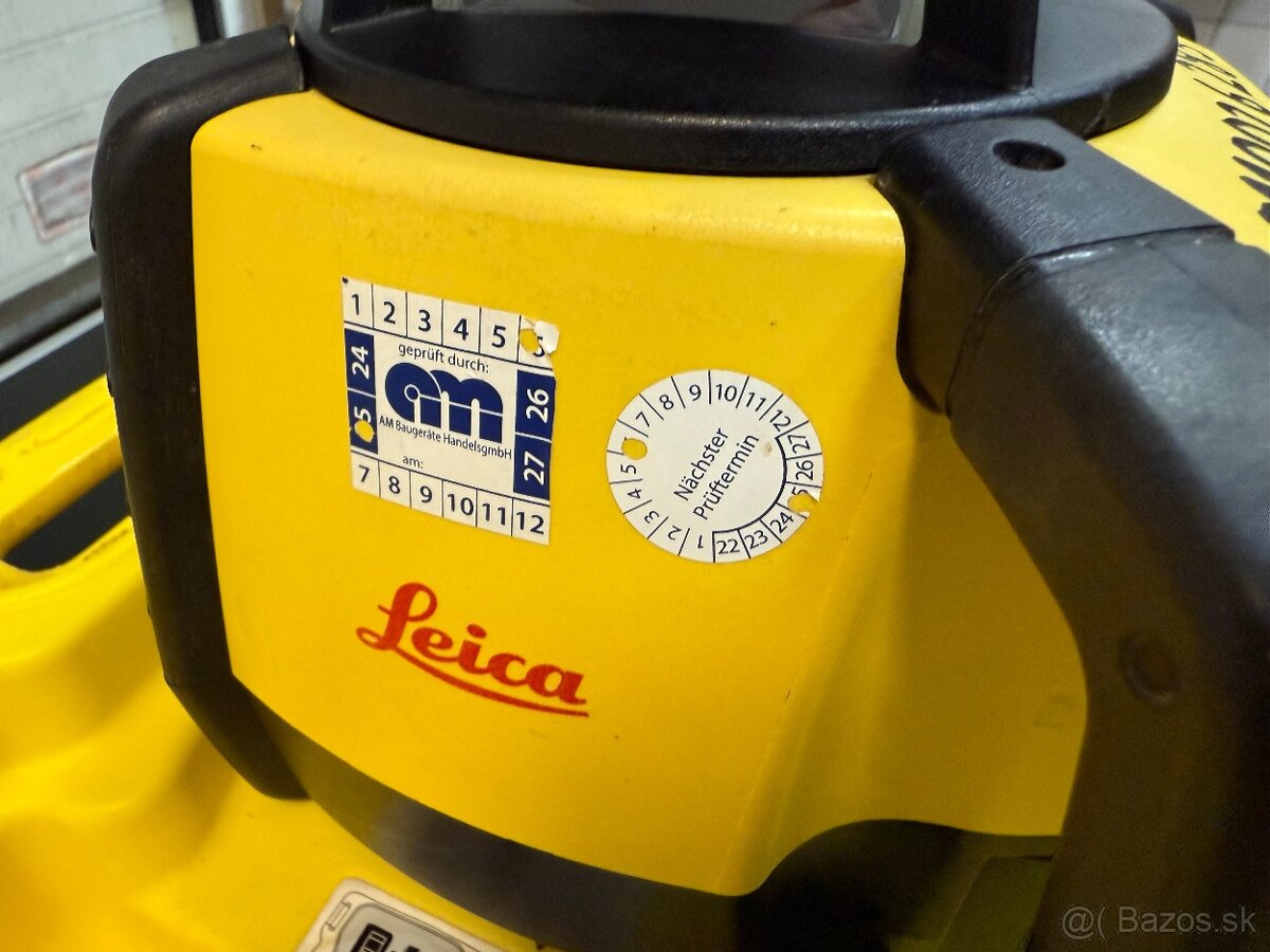 Exterierový rotačný laser Leica Rugby 620 + Rod Eye 160 - 7