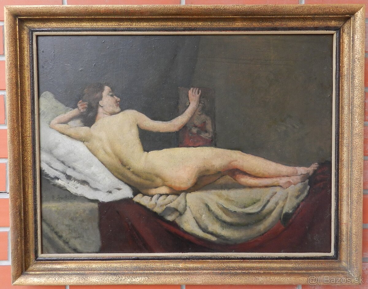 Starožitné obrazy s motívom Portrétovým - 7