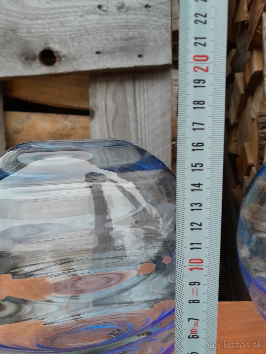 Predám guľaté sklenené vázy - 7