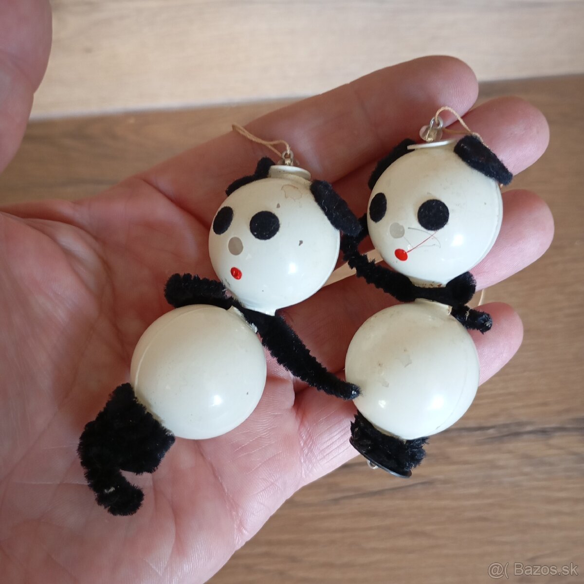 staré vianočné ozdoby, komplet 49e - 7