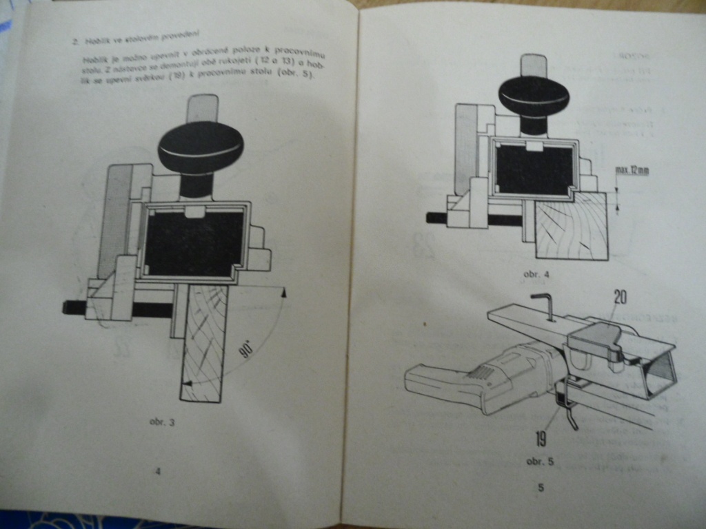 Hobľovačka Narex HR 75 - 7