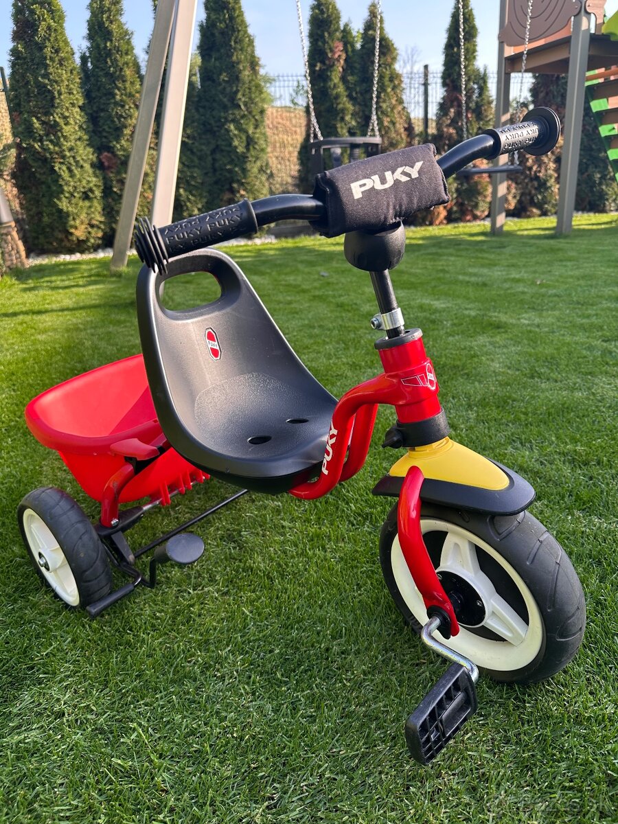 PUKY Detská trojkolka s vodiacou tyčou - 7