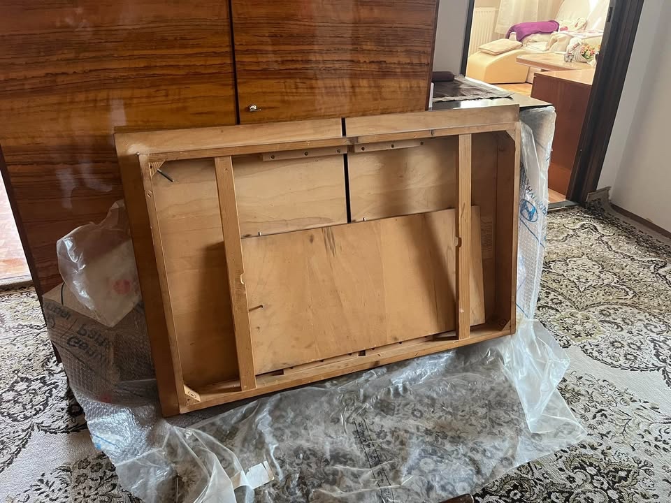 Retro rozkladací jedálenský stôl - 7