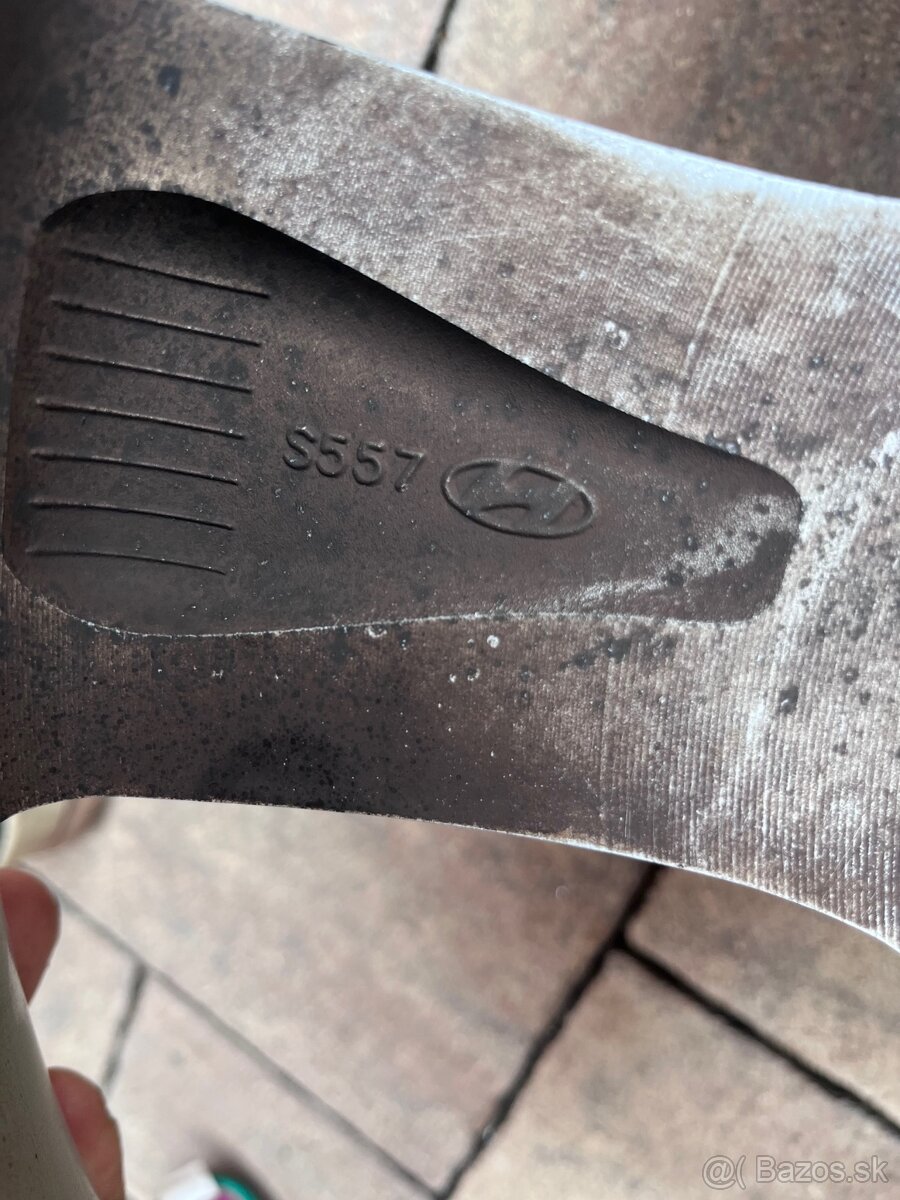 Orig. hliníkové disky Hyundai R18, 5x114,3 - 7