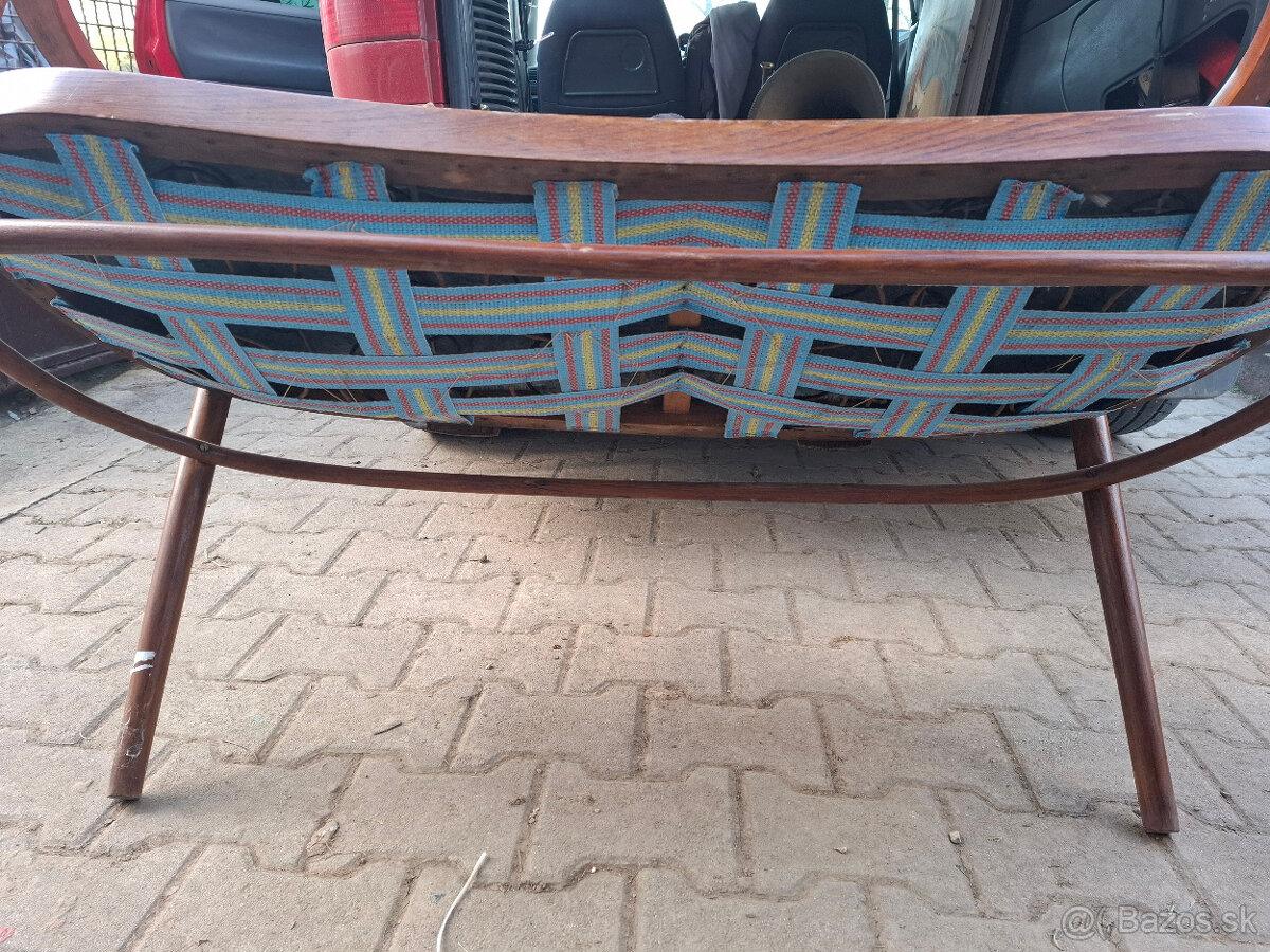 Predám starožitnú sofu THONET - 7