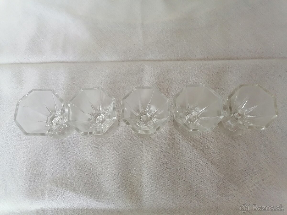 Karafa s pohármi, "Hviezda" - číra. - 7