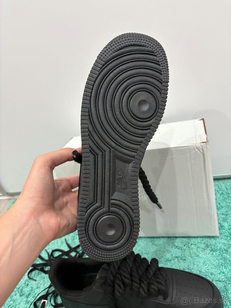 Airforce 1 čierne 44 rope laces - 7