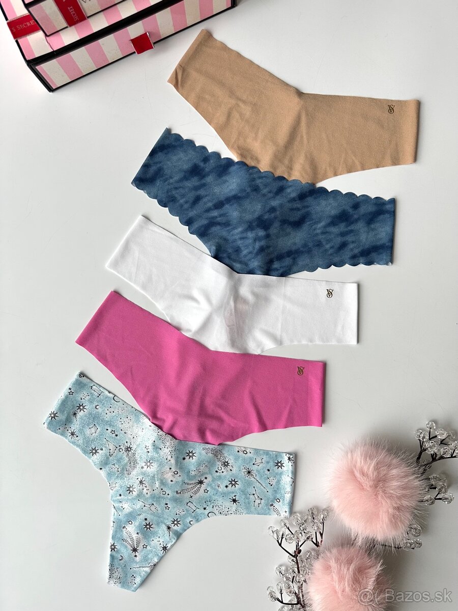 Victoria’s Secret Pink tanga nohavičky L - 7