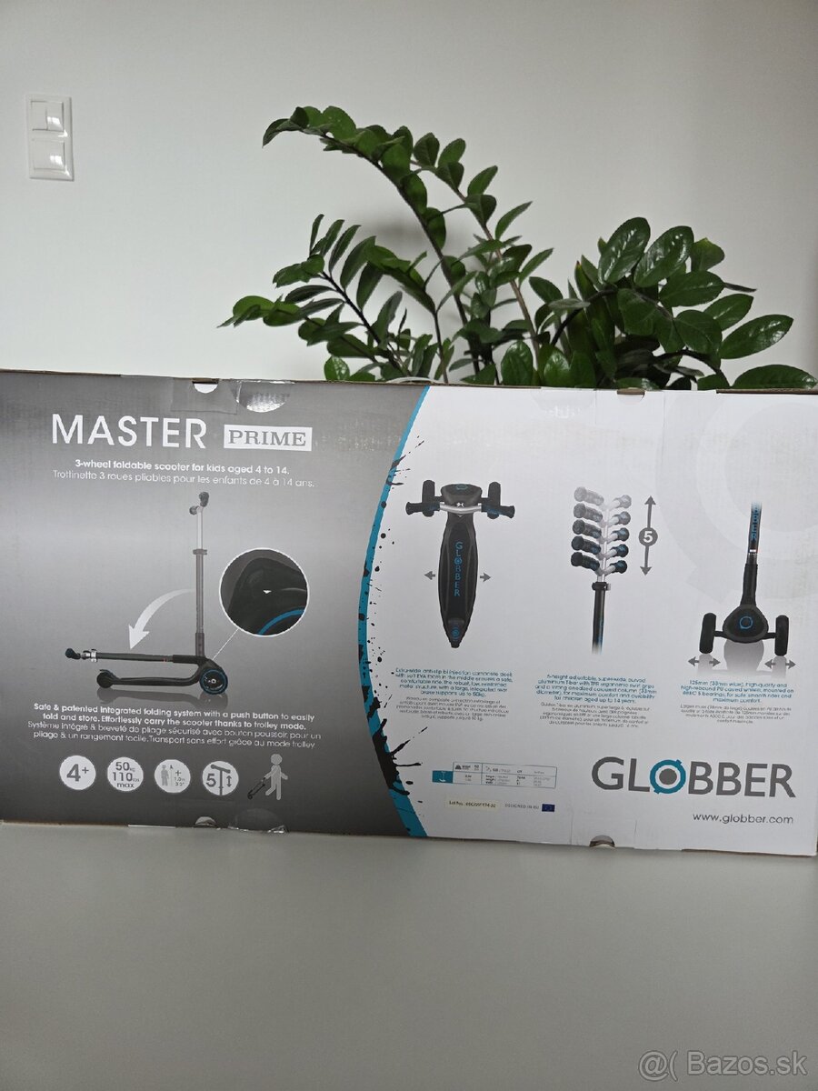 Kolobežka Globber Master Prime - Nová - 7