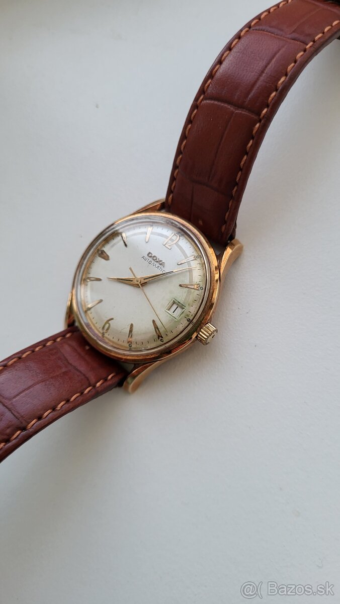 Predám vintage Doxa 14k,automatic. - 7