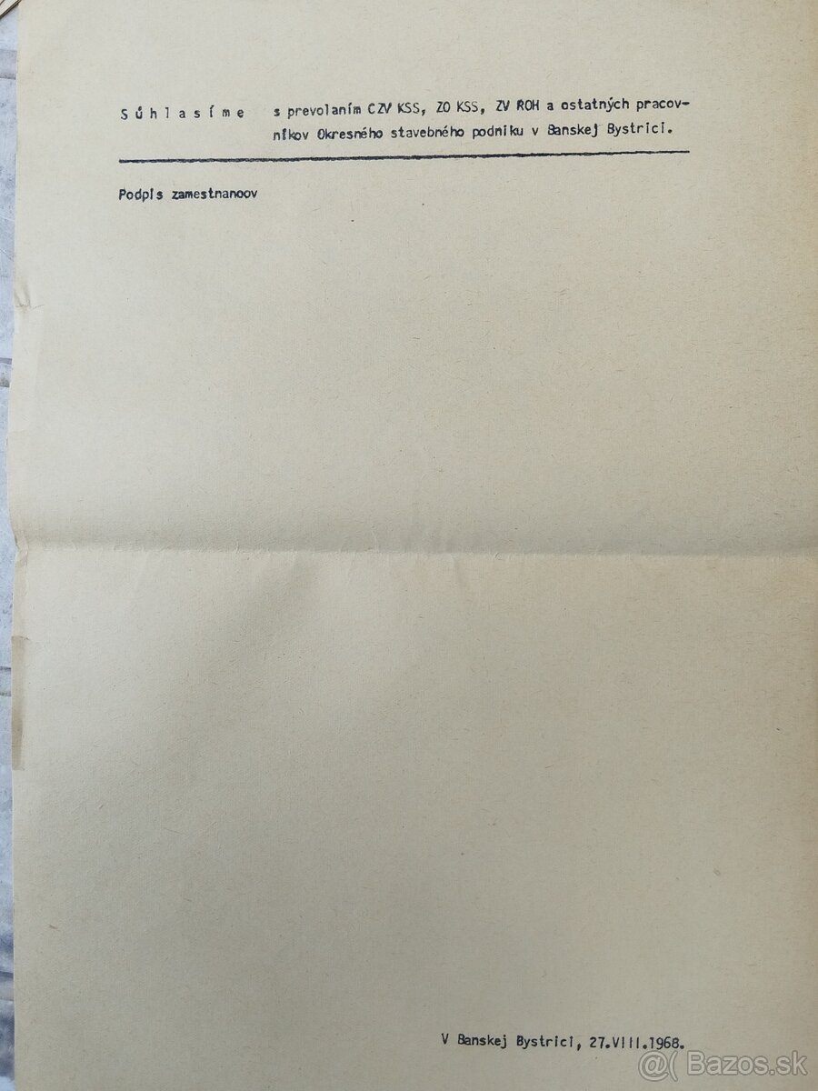 1968 dobový letáčik - 7