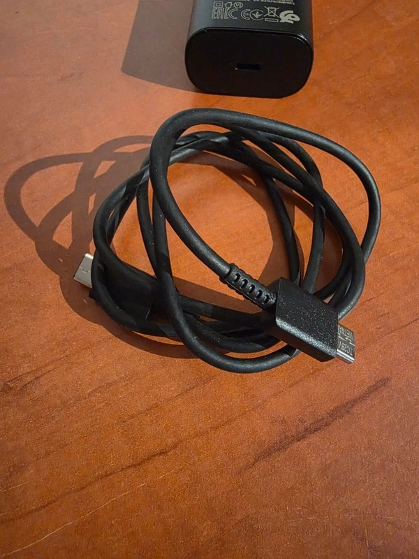 Originálna 25W nabíjačka Samsung C to C, čierna - 7