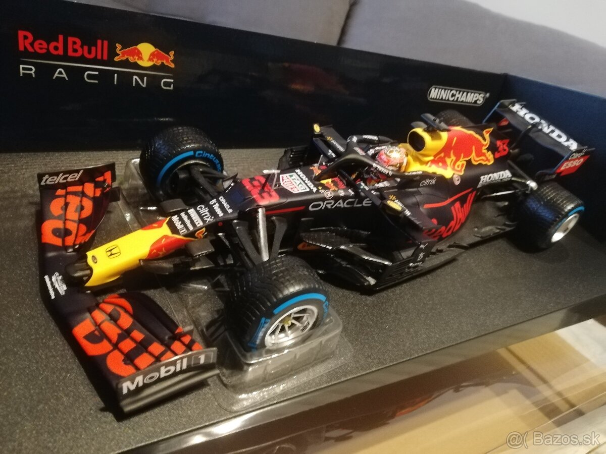 1:18 RED BULL RB16B Max VERSTAPPEN GP Belgium Minichamps - 7