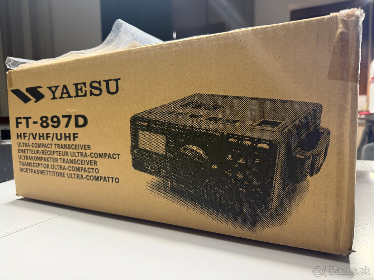 Predam novy all-mode all-band Transceiver YAESU FT-897D - 7