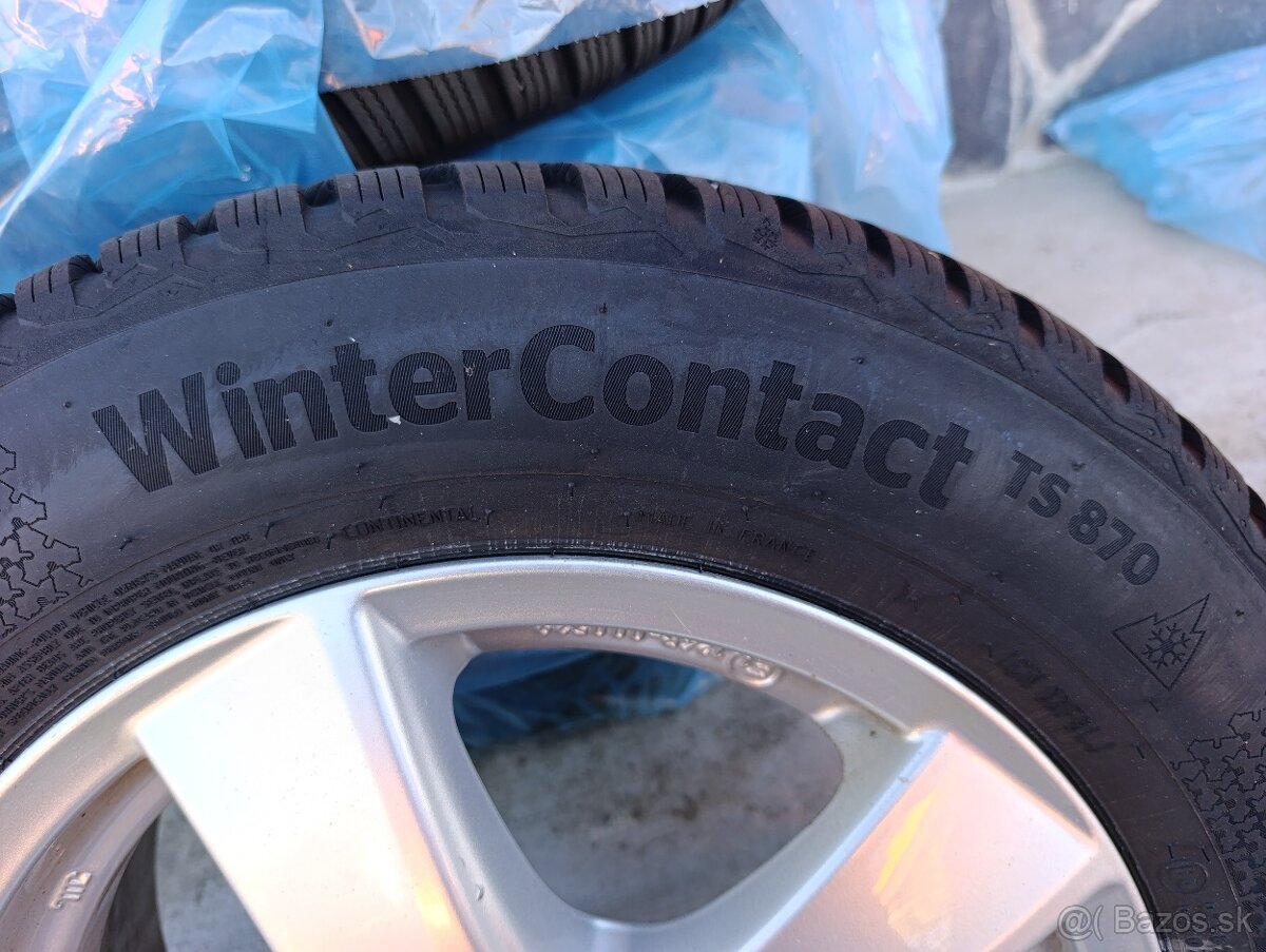 Volkswagen 5x112 R15, ET 43, 6J, 195/65 R15 - 7