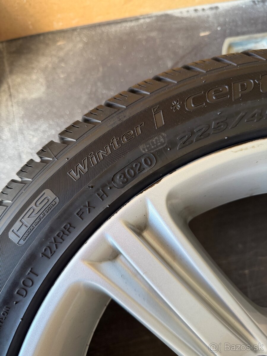 BMW disky + pneumatiky. 225/45 R17. Rad 1. - 7