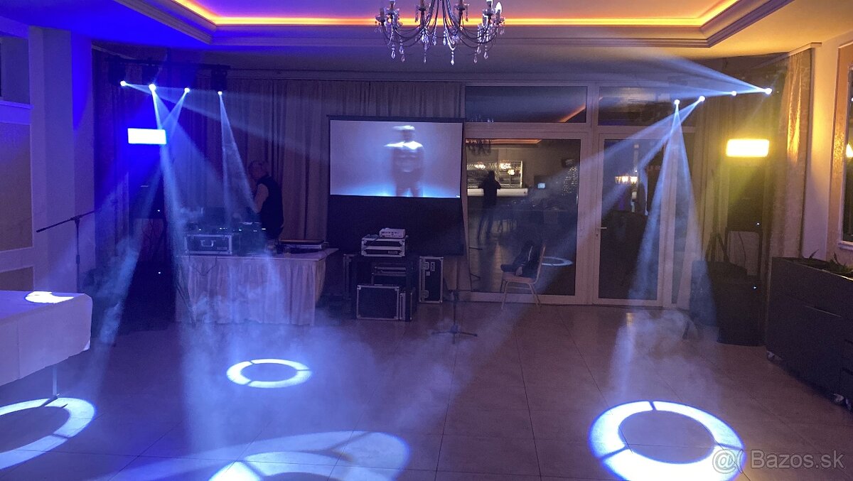 Predám mini led rotačné hlavy - 7